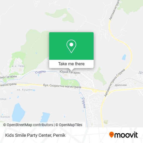 Kids Smile Party Center map