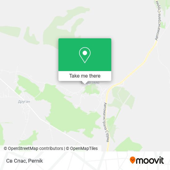 Св Спас map