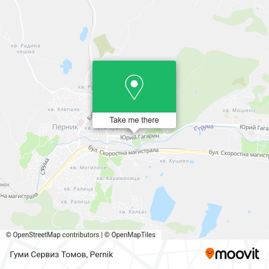 Гуми Сервиз Томов map