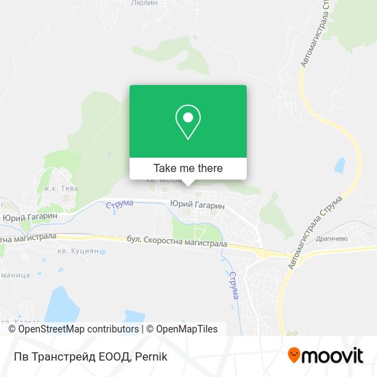 Карта Пв Транстрейд ЕООД