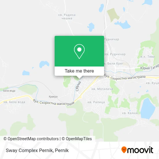 Sway Complex Pernik map