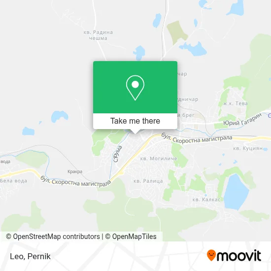 Leo map
