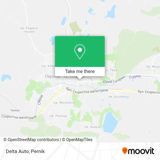 Delta Auto map