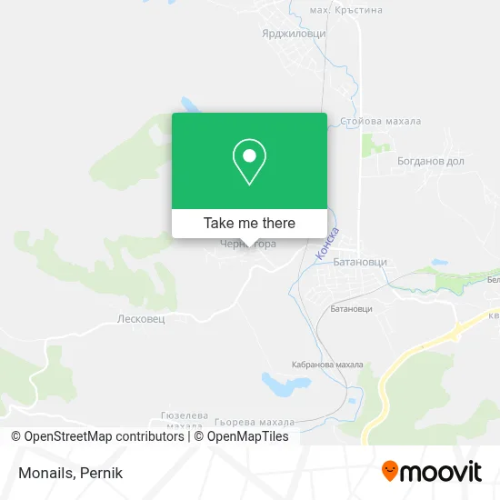 Monails map