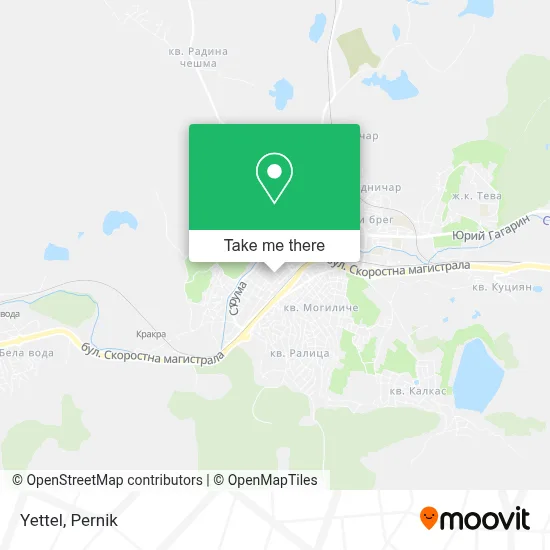 Yettel map