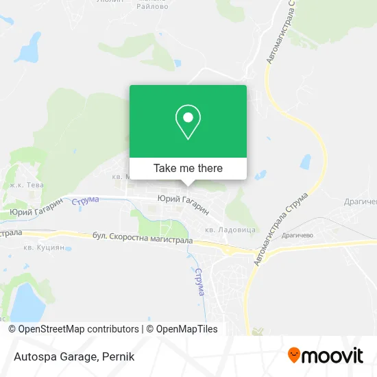 Autospa Garage map