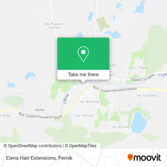 Elena Hair Extensions map