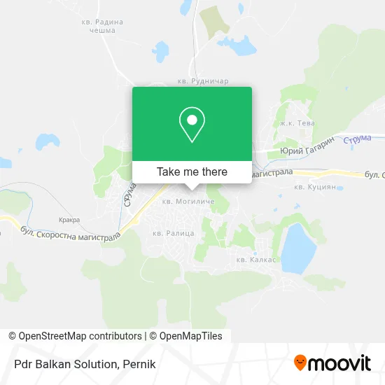 Pdr Balkan Solution map