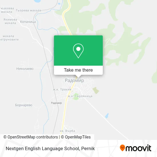Nextgen English Language School map