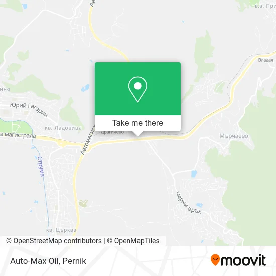 Auto-Max Oil map