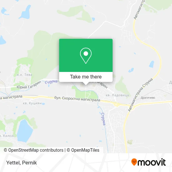 Yettel map
