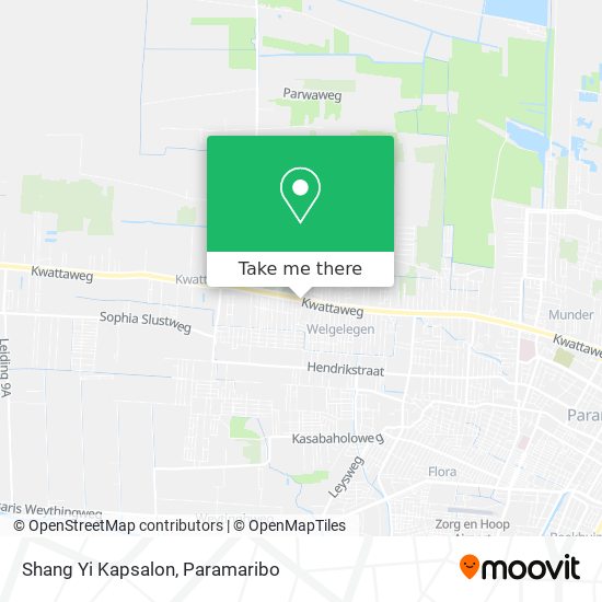 Shang Yi Kapsalon map