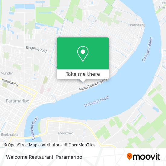 Welcome Restaurant map