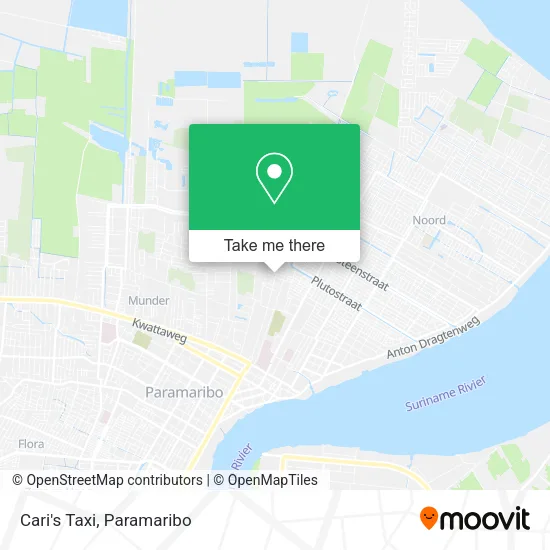 Cari's Taxi map