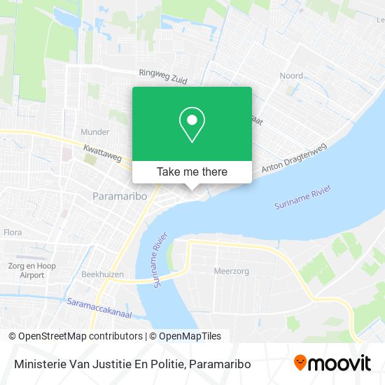 Ministerie Van Justitie En Politie map