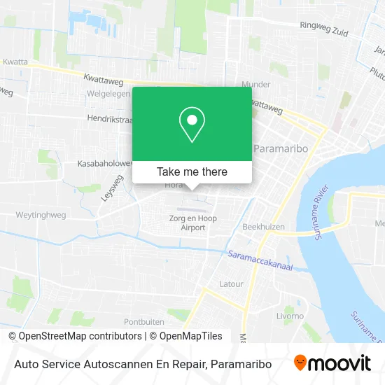 Auto Service Autoscannen En Repair map