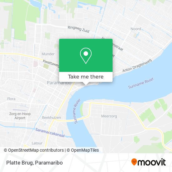 Platte Brug map