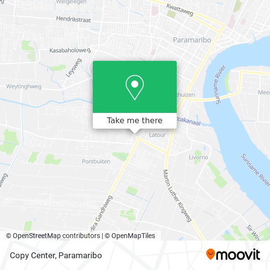 Copy Center map