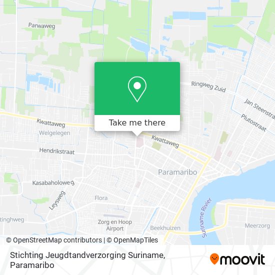 Stichting Jeugdtandverzorging Suriname map