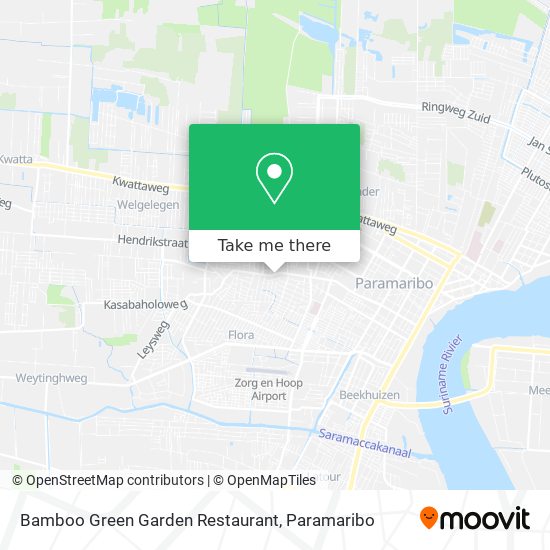 Bamboo Green Garden Restaurant map