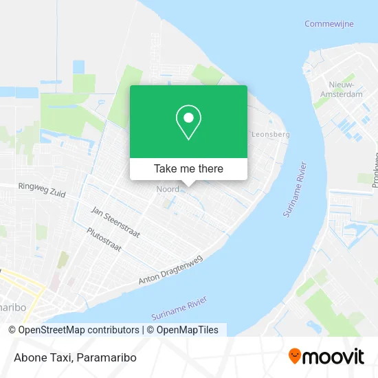 Abone Taxi map