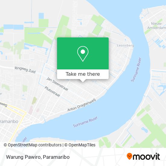 Warung Pawiro map