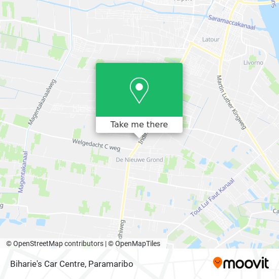 Biharie's Car Centre map