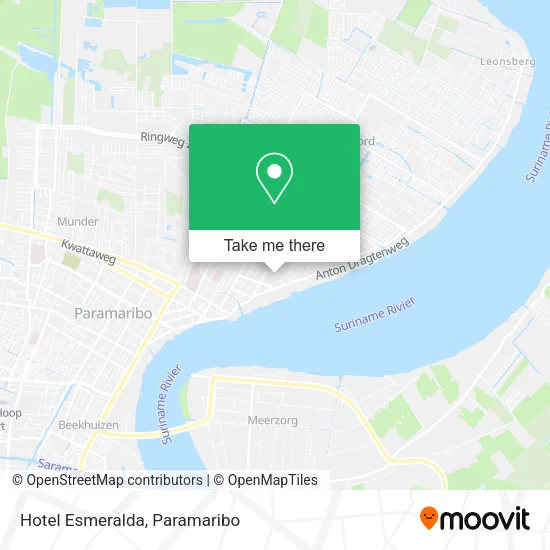 Hotel Esmeralda map