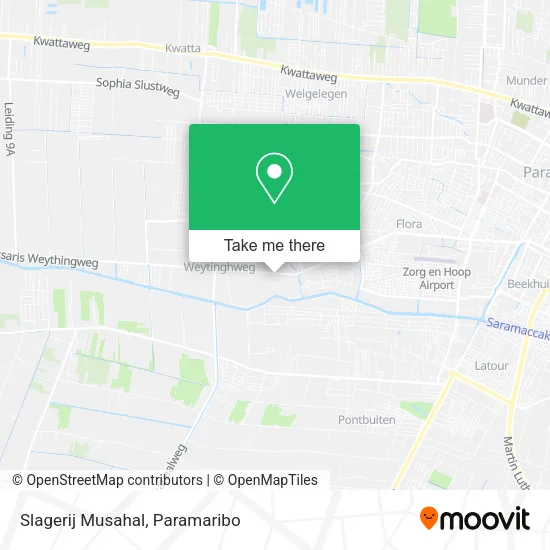 Slagerij Musahal map
