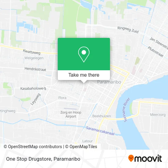 One Stop Drugstore map