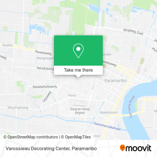 Varossieau Decorating Center map