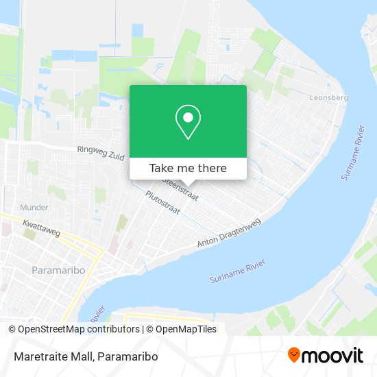 Maretraite Mall map