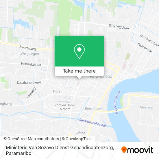 Ministerie Van Sozavo Dienst Gehandicaptenzorg map