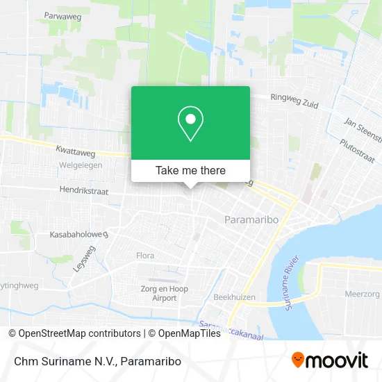 Chm Suriname N.V. map