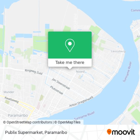 Publix Supermarket map