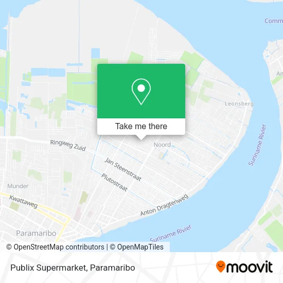 Publix Supermarket map