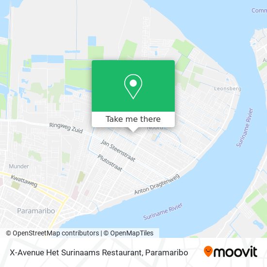 X-Avenue Het Surinaams Restaurant map