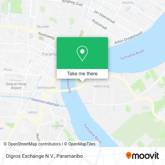 Digros Exchange N.V. map