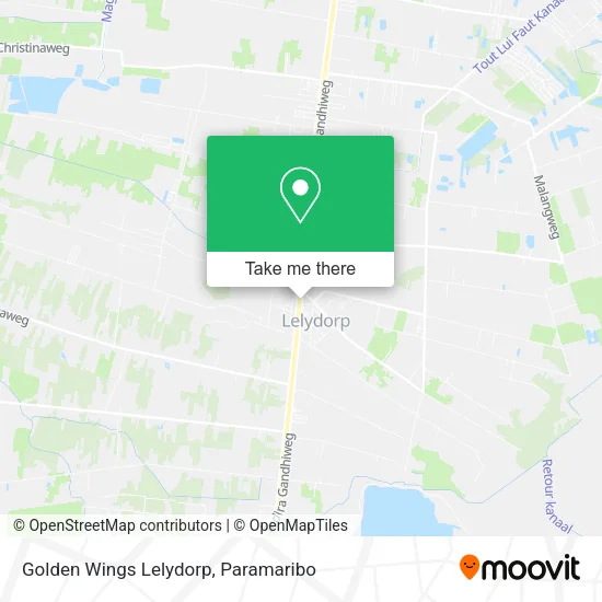 Golden Wings Lelydorp map