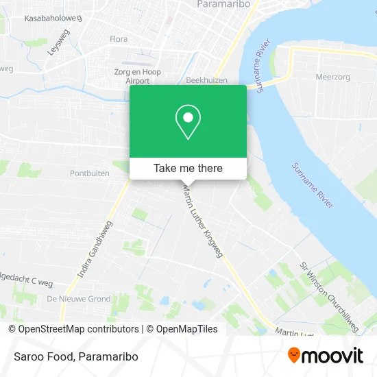 Saroo Food map