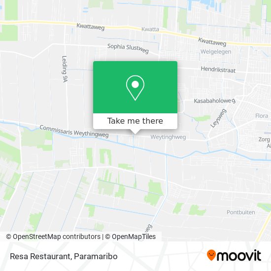 Resa Restaurant map