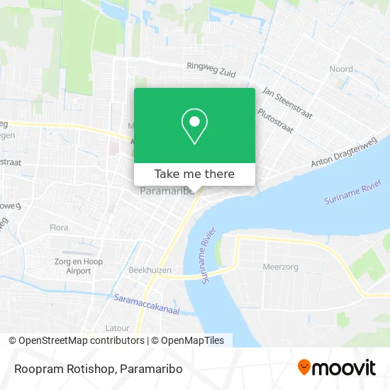 Roopram Rotishop map