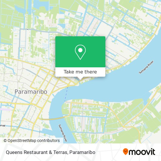 Queens Restaurant & Terras map