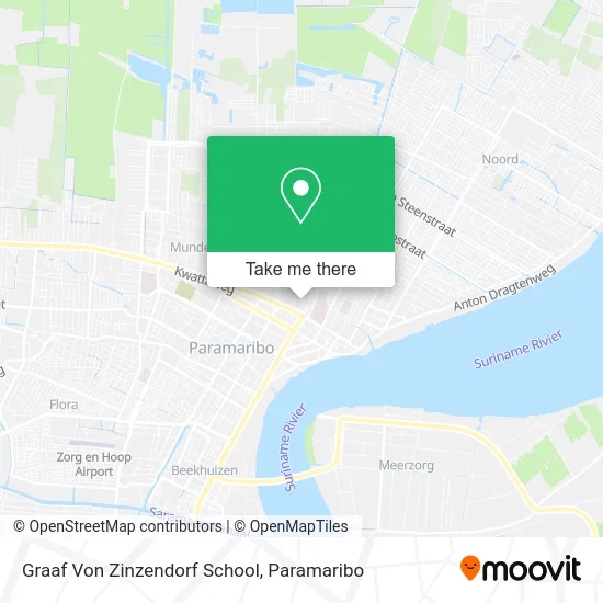 Graaf Von Zinzendorf School map