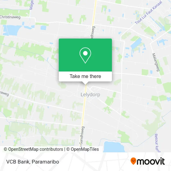 VCB Bank map