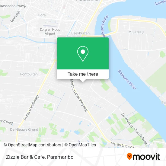 Zizzle Bar & Cafe map