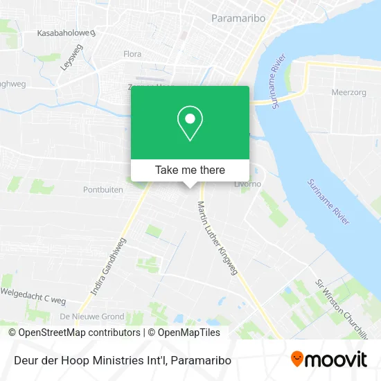 Deur der Hoop Ministries Int'l map