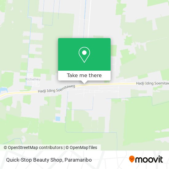 Quick-Stop Beauty Shop map