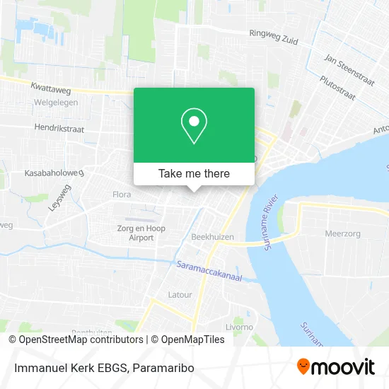 Immanuel Kerk EBGS map