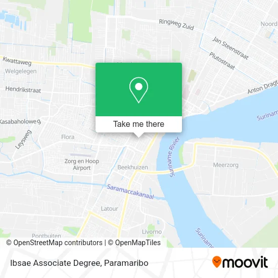 Ibsae Associate Degree map